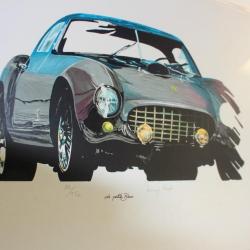 FERRARI portfolio 13 lithographies Jerry KOH limité 100 ex.