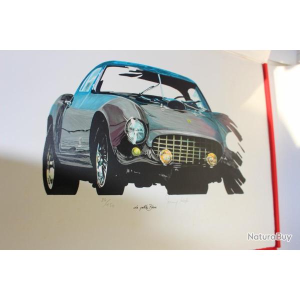 FERRARI portfolio 13 lithographies Jerry KOH limit 100 ex.