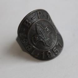 Ancien passe foulard Baden-Powell 1857-1957