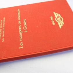 Livre Les transports en commun à Genève tramways