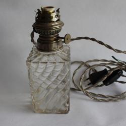 BACCARAT Lampe cristal Bambou