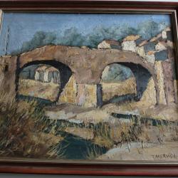 Tableau Jean TAVERNIER pont Carouge