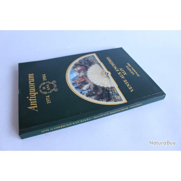 Livre Antiquorum montres anciennes XLIV octobre 1984
