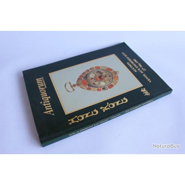Livre Antiquorum montres anciennes XLVI mai 1985