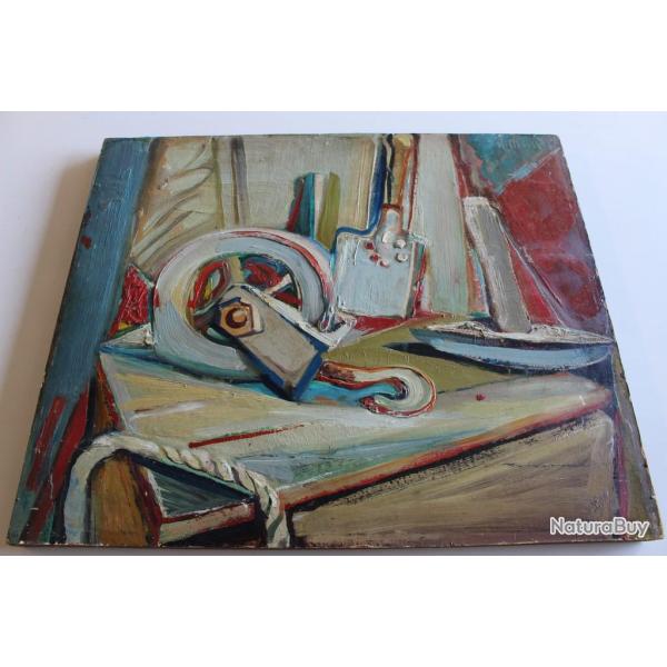 Tableau Raymond MOISSET Atelier  1945