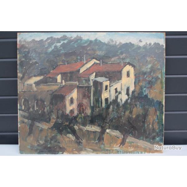 Tableau Jean TAVERNIER pont Carouge Gen�ve