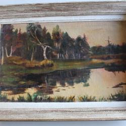 Tableau A.BREUILLAUD ? huile sur toile