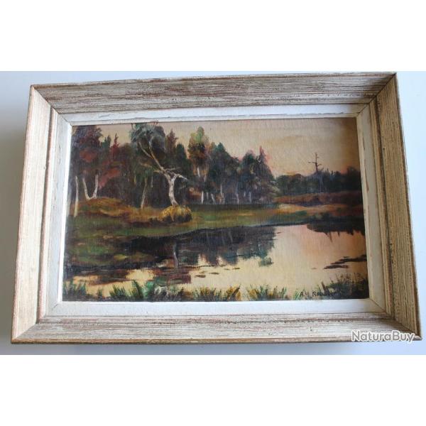 Tableau A.BREUILLAUD ? huile sur toile