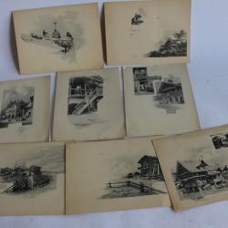 Photos (8) Fred BOISSONNAS 1896 Village Suisse