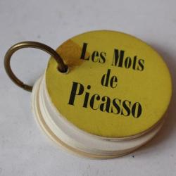 Livre-Objet O N°7 Les Mots de Picasso