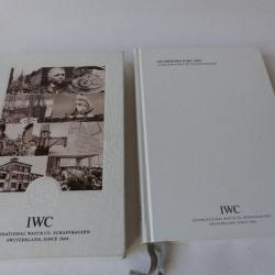 Livres Catalogues montre IWC 2004 et 2008