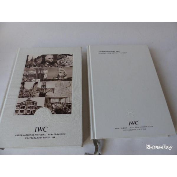 Livres Catalogues montre IWC 2004 et 2008