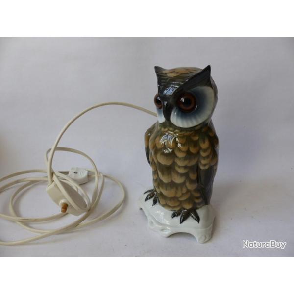 Veilleuse porcelaine Hibou