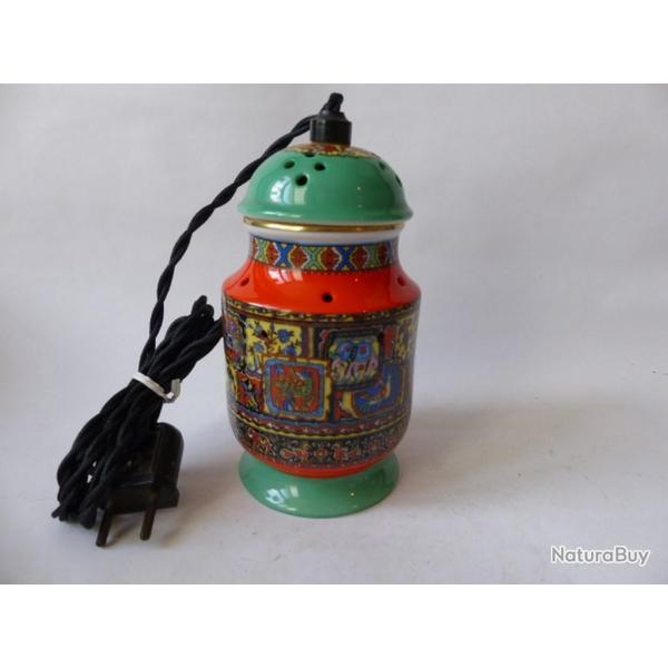 Veilleuse brle parfum porcelaine ERKA