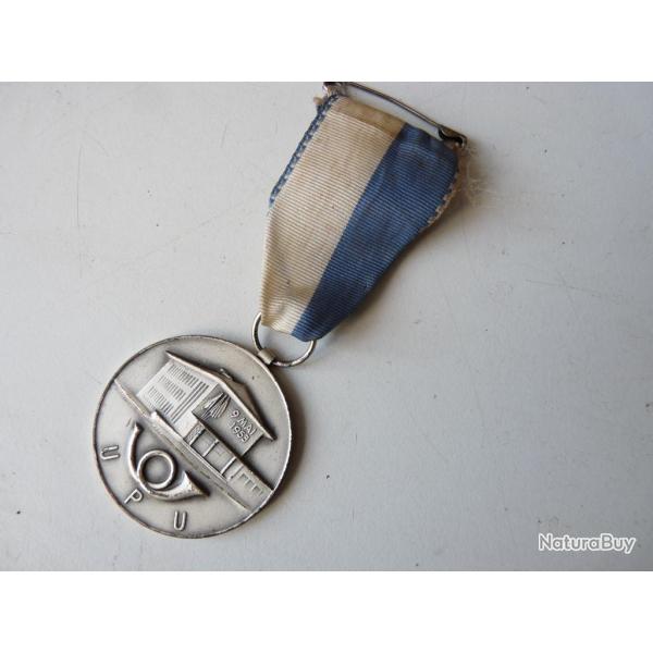 M�daille argent U.P.U. poste Suisse BERNE 1953