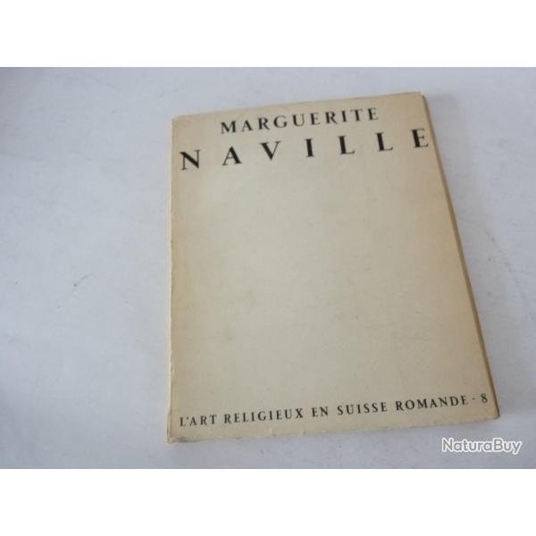 Livre L'Art Religieux en Suisse Romande, N 8 sign Marguerite Naville