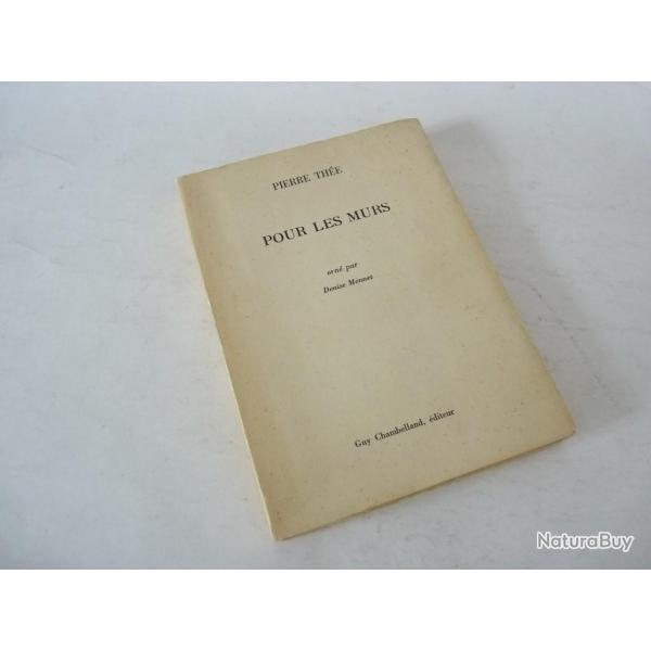 Livre  Pour les murs  Pierre The 1967