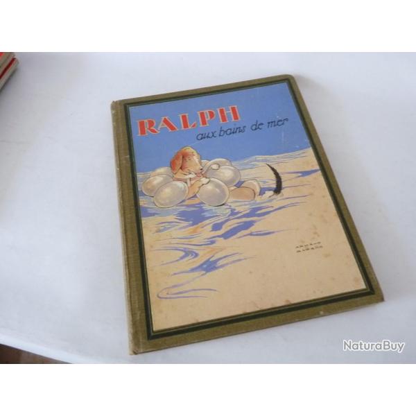 Livre illustr Ralph aux Bains de Mer 1925 Armand Rapeno