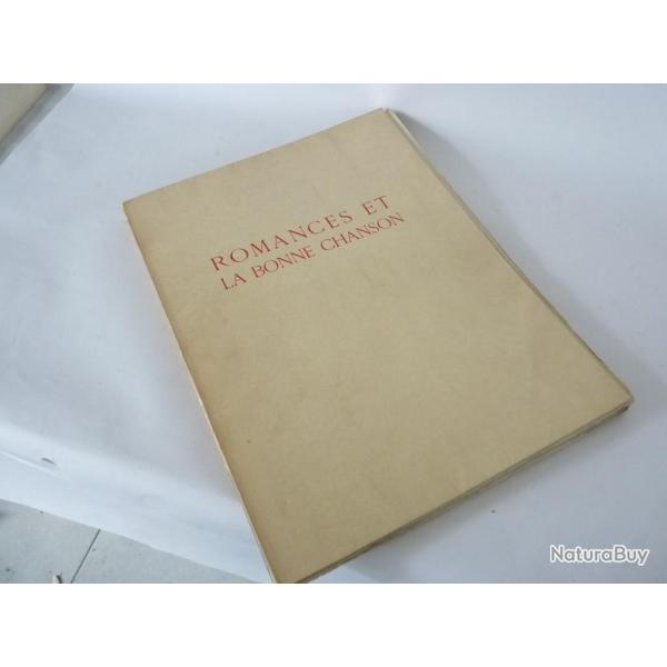 Livre  Romances et La Bonne chanson  Paul Verlaine