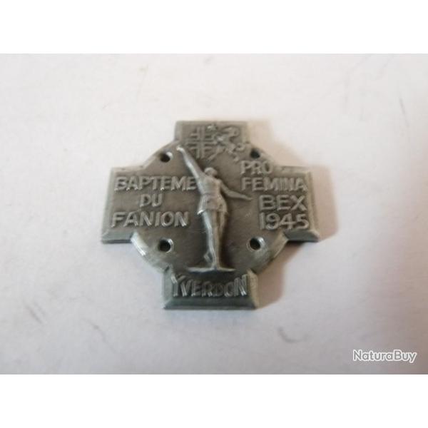 Insigne Gymnastique Suisse Yverdon 1945