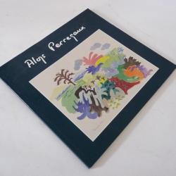 Catalogue exposition Aloys Perregaux Aquarelles dédicacé