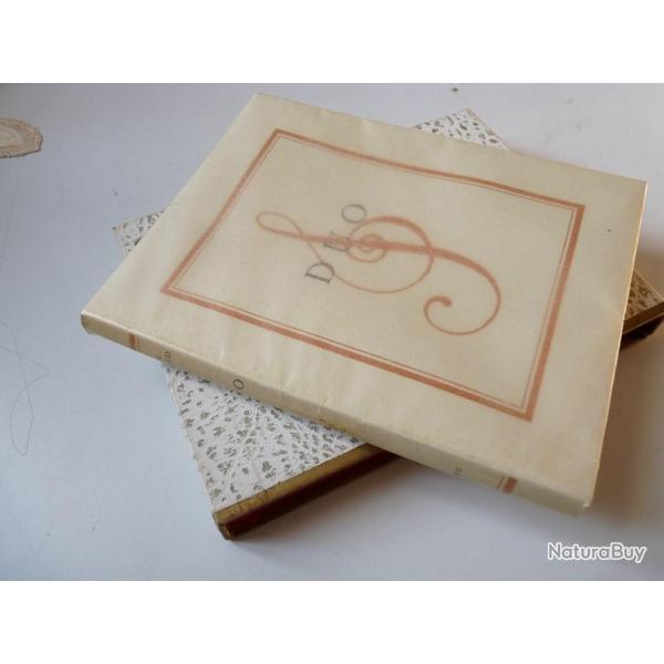 Livre  Duo  J.-M. Eylaud 1950 Gravures Th�r�se Gautier-d'Antignac