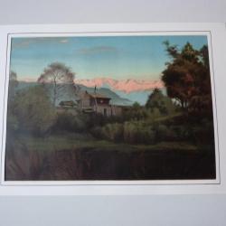 Lithographie tableau