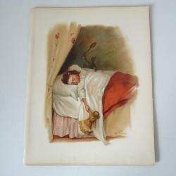 Chromolithographie enfant Marie Ellen Seymour LUCAS
