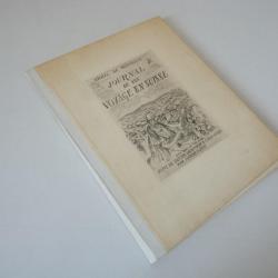 Livre Journal de son voyage en Suisse Michel De Montaigne 1945