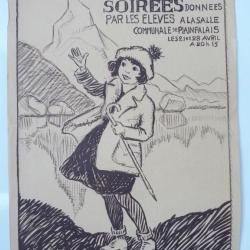 Affiche Lithographie N.Lachenal estampes