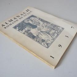 Livre  ALMANACH ROMAND DE ST-LUC 1937