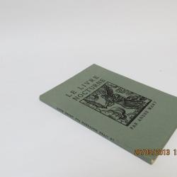 Livre Le Livre Nocturne signé André Mary 1935
