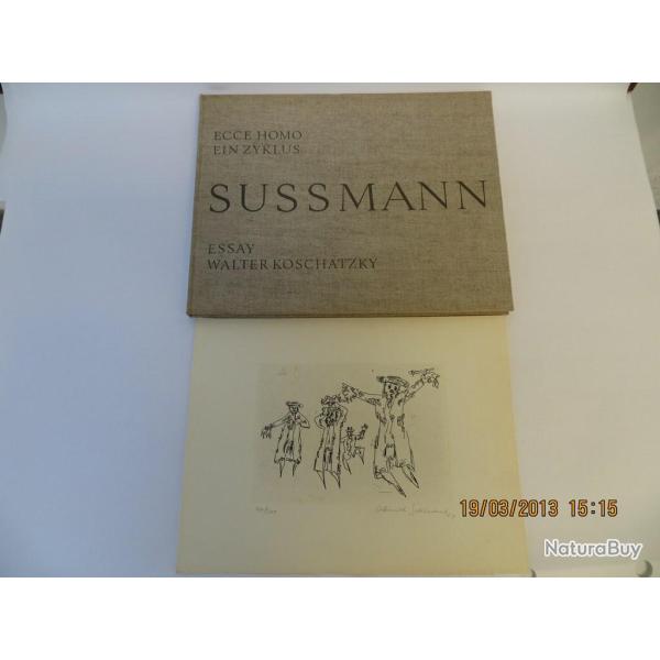 Livre  Ecce Homo  Heinrich Sussmann 1967