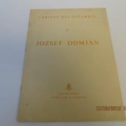 Livre Catalogue d'oeuvres Jozsef Domjan