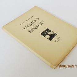 Livre signé Yvonne Heilbronner Images et Pensées Bois gravés originaux