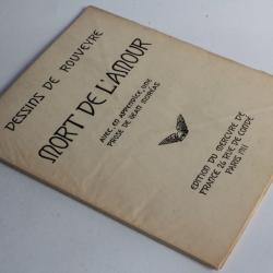 Livre Mort de L'Amour Dessins André Rouveyre 1911 Gravures sur bois