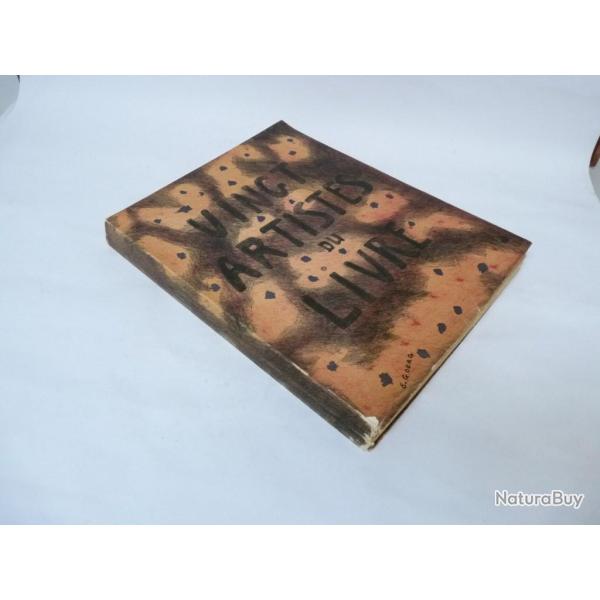 Livre Vingt Artistes du Livre Pierre Morand J.-R. Thom�