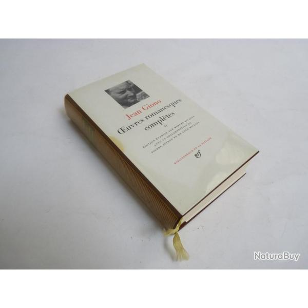 Livre Pl�iade  Jean Gino OEuvre romanesques compl�tes  II  1972