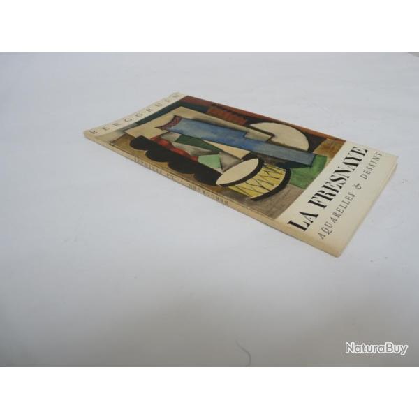 Livre Catalogue d'oeuvres La Fresnaye Aquarelles et Dessins 1963