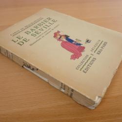 Livre Le Barbier de Séville Beaumarchais 1929 illustrations DUBOUT