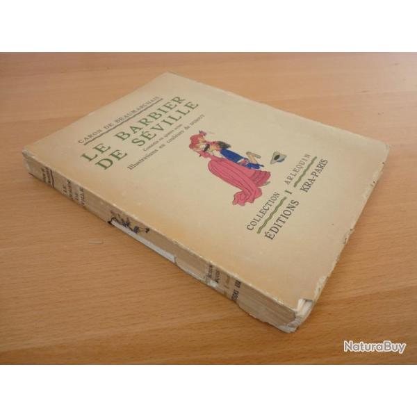 Livre Le Barbier de S�ville Beaumarchais 1929 illustrations DUBOUT