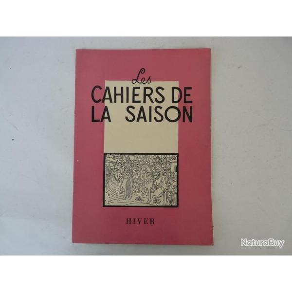 Livre Les Cahiers de la Saison Hiver N�5 1947