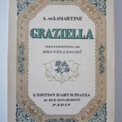 Livre Graziella A. De LAMARTINE 1931 Illustrations BRUNELLESCHI