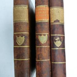 Livres L'Hermite de la Guiane 3 Volumes 1816 E. JOUY