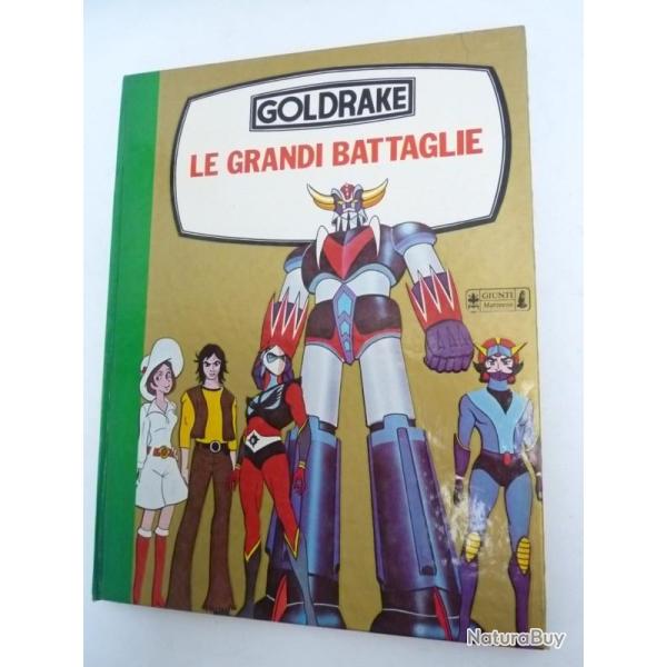Livre Bande dessine Goldorak Goldrake Le Grandi Battaglie