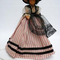 Ancienne Lampe Veilleuse Poupée Celluloïd