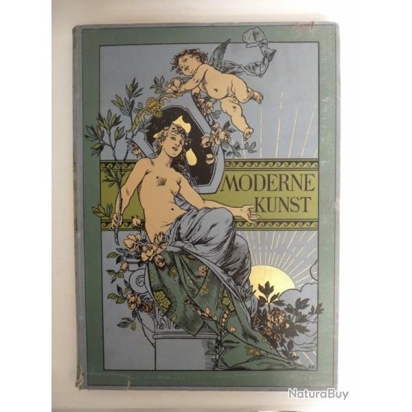 Livre Moderne Kunst XII illustr� Art nouveau