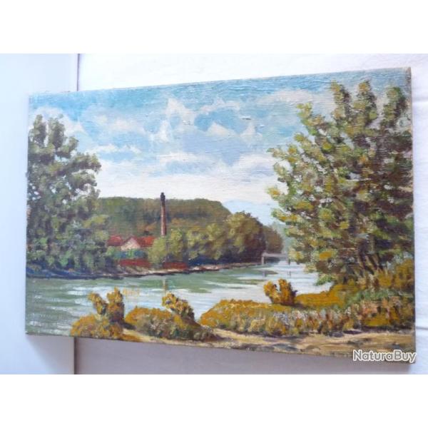 Tableau Peinture Suisse Gen�ve Firmenich Arve