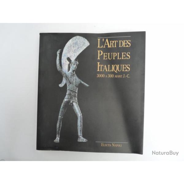Livre L'Art des Peuples Italiques Muse Rath Genve 1993