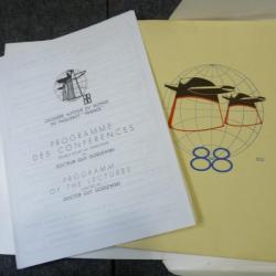 Brochure Paquebot France Croisière autour du monde 1972